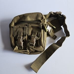 Olive Color Utility Fanny Pack